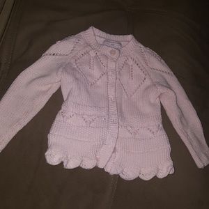 Pink Baby Girl Knit Sweater